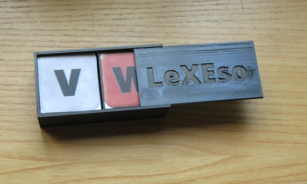 Krabička na LeXEso